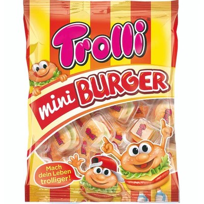 Kẹo dẻo Trolli Burger 170g
