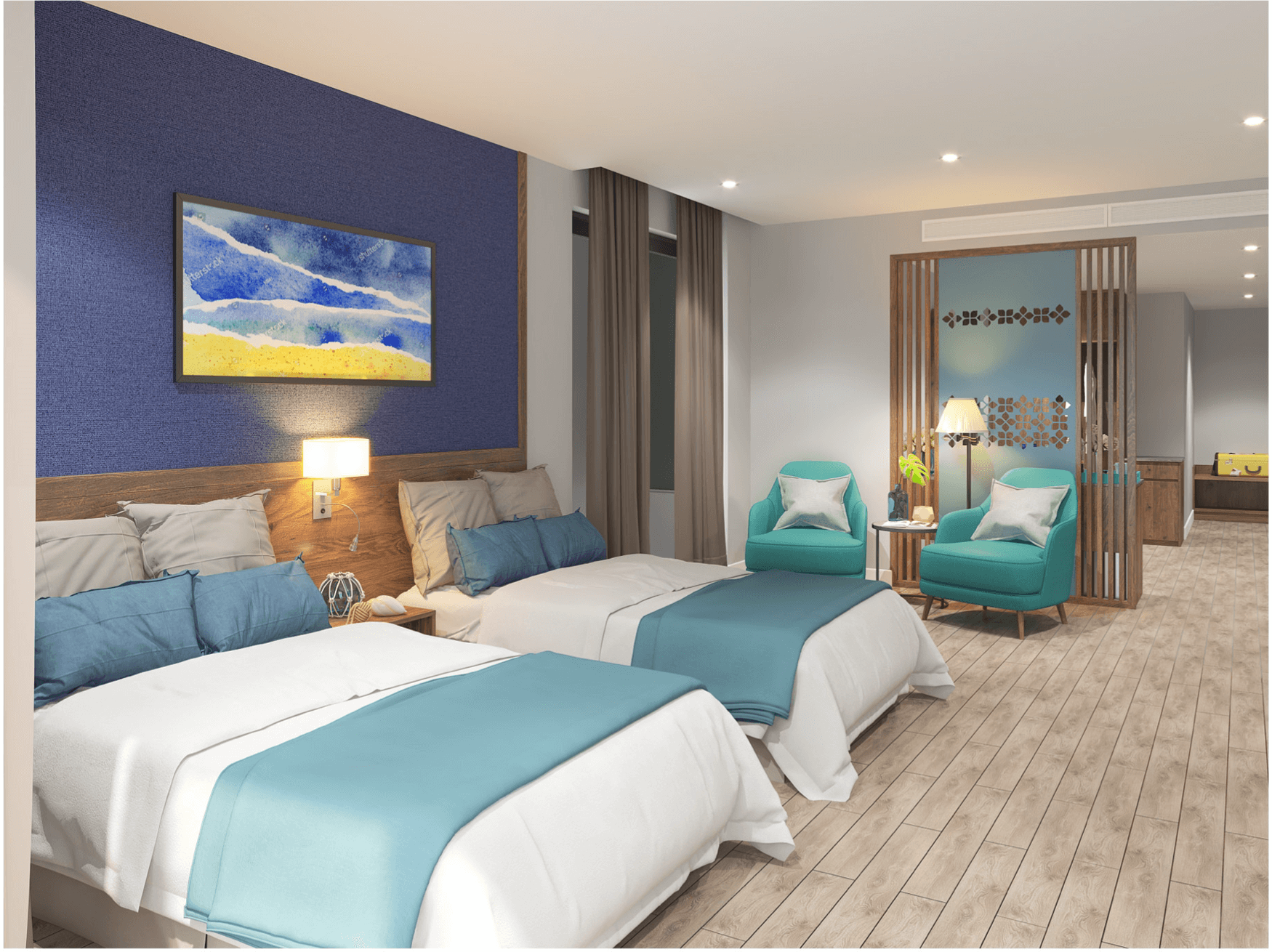 Voucher nghỉ dưỡng PARAMI HO TRAM RESORT - GÓI 2N1Đ DELUXE OCEAN VIEW THỨ 6