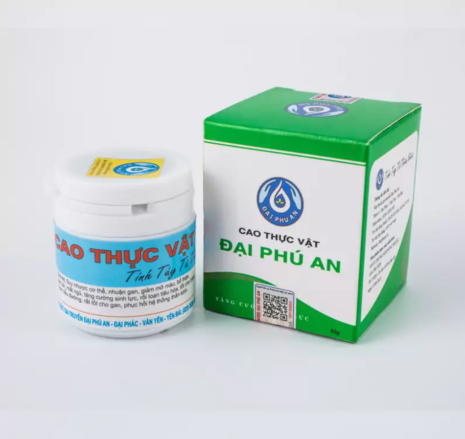 Cao thực vật  (Loại hỗ trợ điều trị Gan)