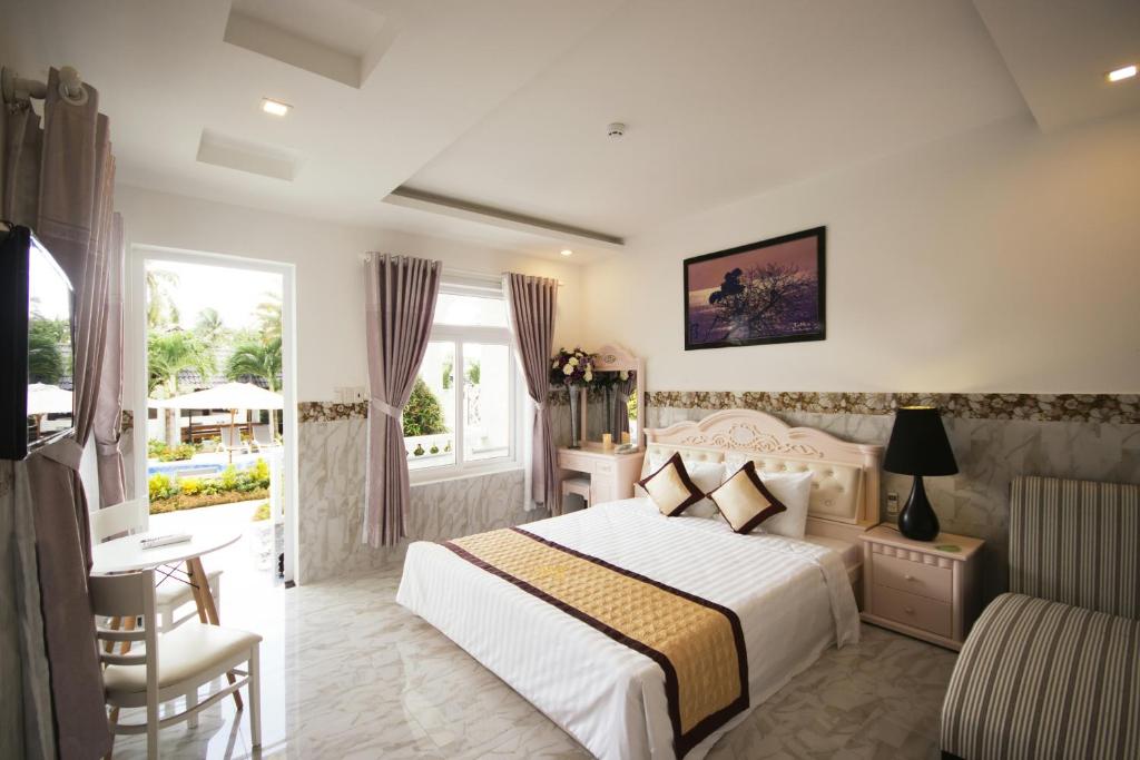Phòng Deluxe Giường Đôi - GODIVA HOTEL