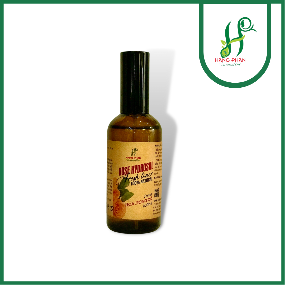 Nước hoa hồng – Rose Hydrosol Toner