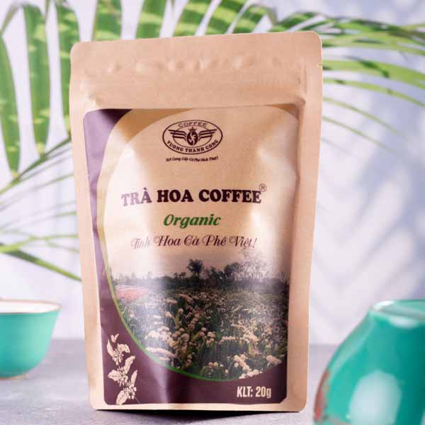 Trà hoa cà phê - Cà phê Vương Thành Công - Túi 20 gram