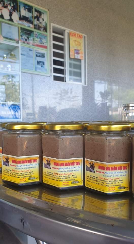 Nhung nai ngâm mật ong