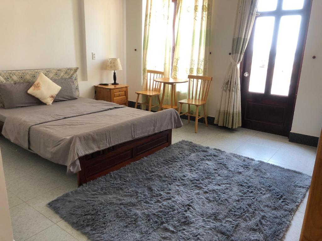 Phòng Deluxe Giường Đôi Với Ban Công và Tầm Nhìn Ra Biển - Tulip muine