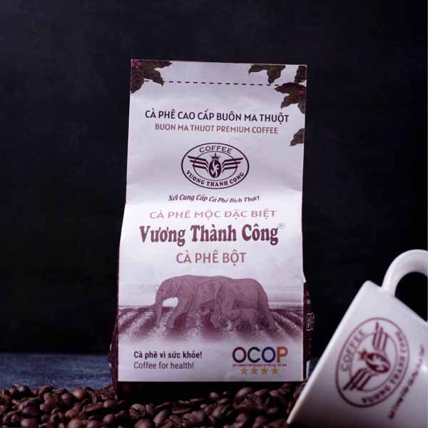 Cà phê Mộc Đặc Biệt có chứng nhận hữu cơ - Cà phê Vương Thành Công - Túi 500gram