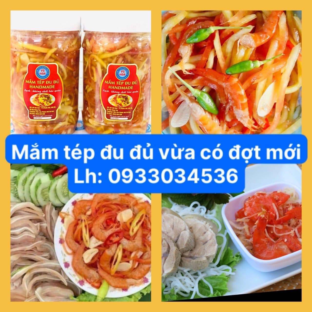 Mắm tép đu đủ