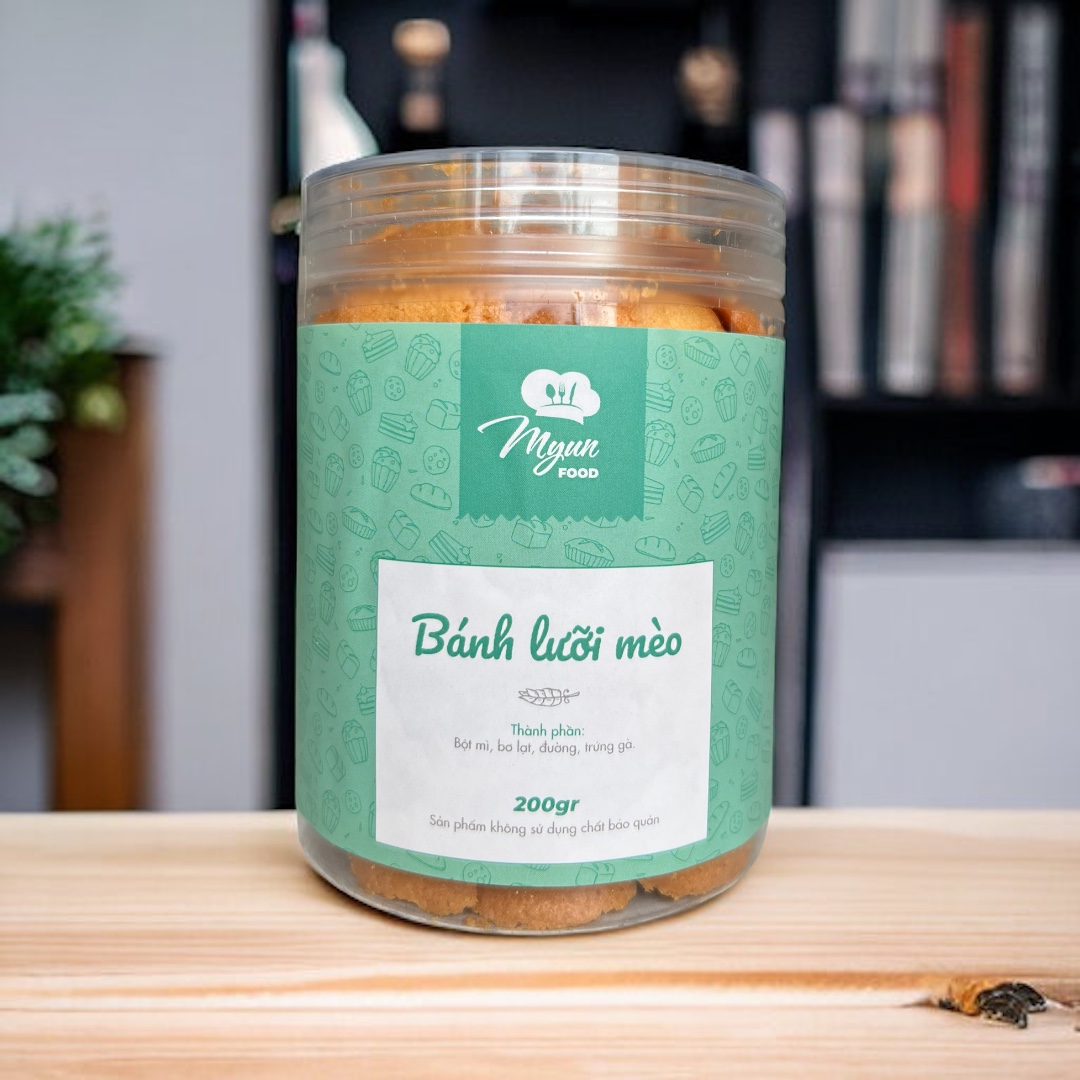 Bánh Lưỡi Mèo 200gr - Myun Food Ẩm Thực Buôn Mê