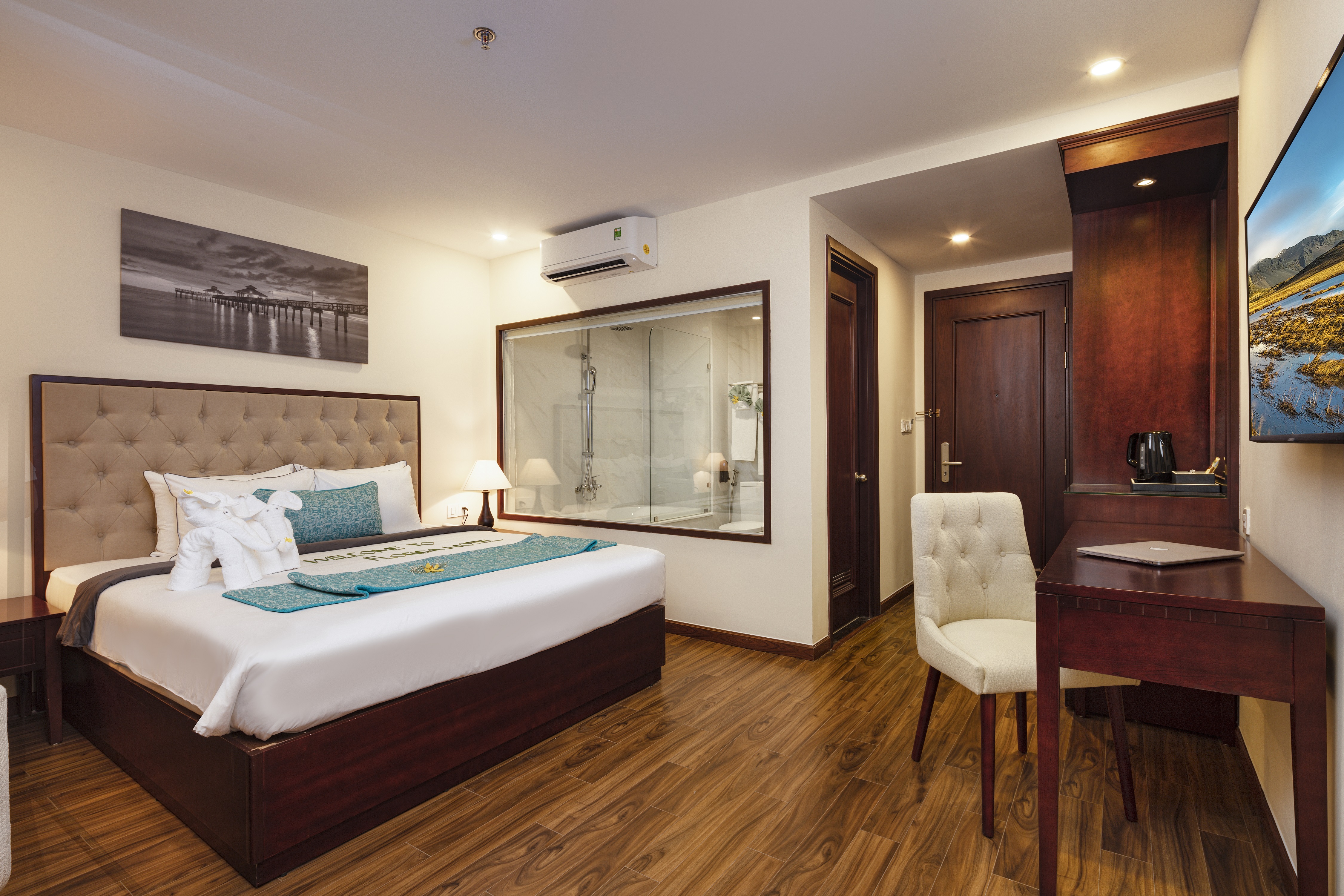 Premier Hướng Thành Phố 1 Giường Đôi / 2 Giường Đơn