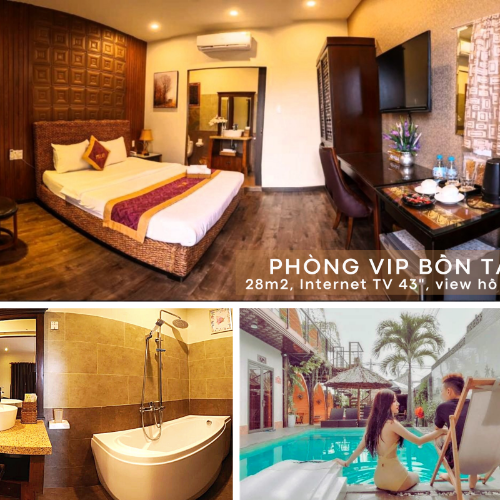 Voucher MI LAN HOTEL VŨNG TÀU - GÓI 2N1Đ Mi Lan Boutique Resort - Deluxe Room CHỦ NHẬT ĐẾN THỨ 6