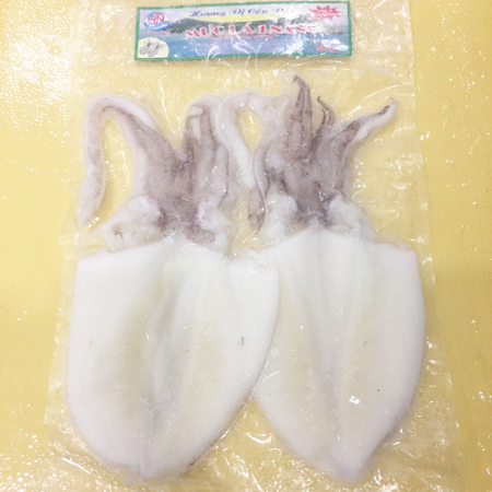 Mực lá một nắng 2 - 4 con/500g