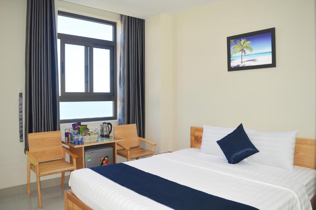 Phòng Deluxe Giường Đôi Nhìn Ra Biển - Lucky Star Hồ Tràm