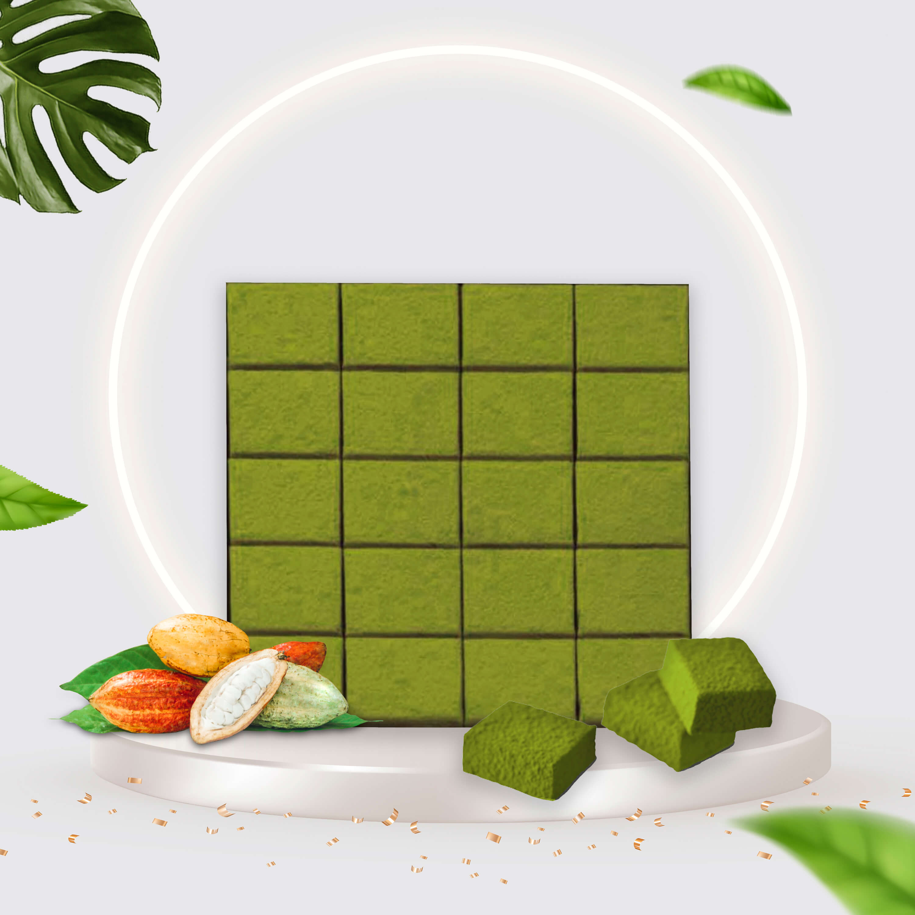 Sô cô la tươi trà xanh