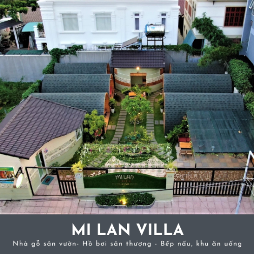 Voucher MI LAN HOTEL VŨNG TÀU - GÓI 2N1Đ MI LAN Villa (Nhà gỗ Bungalow) CHỦ NHẬT ĐẾN THỨ 6