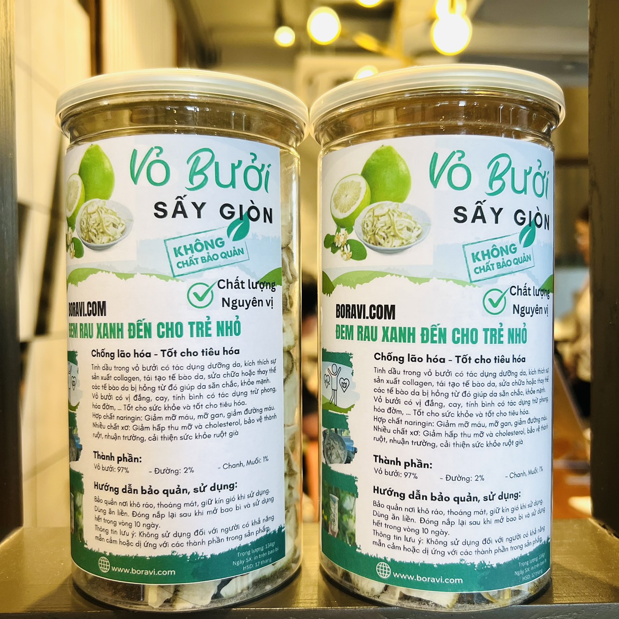 VÕ BƯỞI SẤY GIÒN - BORAVI