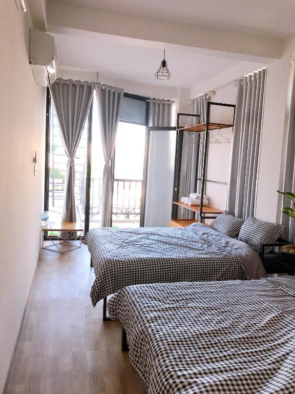 Phòng Gia Đình Giường Đôi - Nắng Homestay